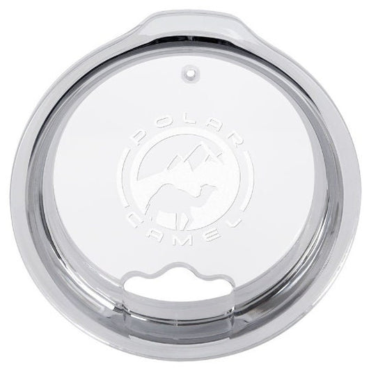 Personalized Volleyball Coach Tumbler - Engraved Polar Camel Travel - close-up of the custom engraving