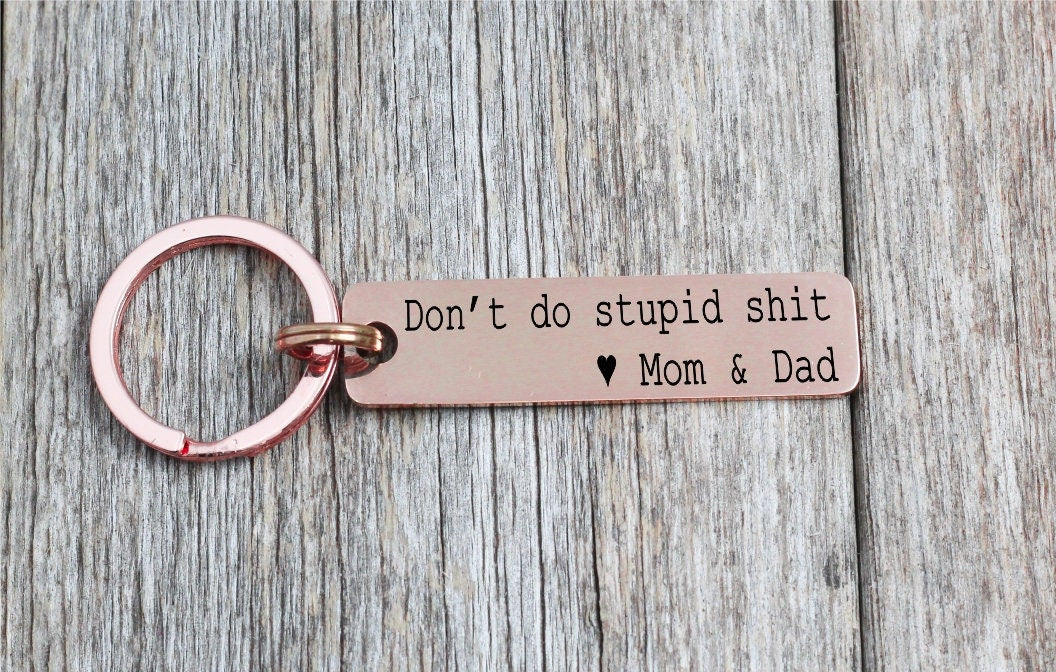 Funny Teen Driver Keychain - a thoughtful custom gift