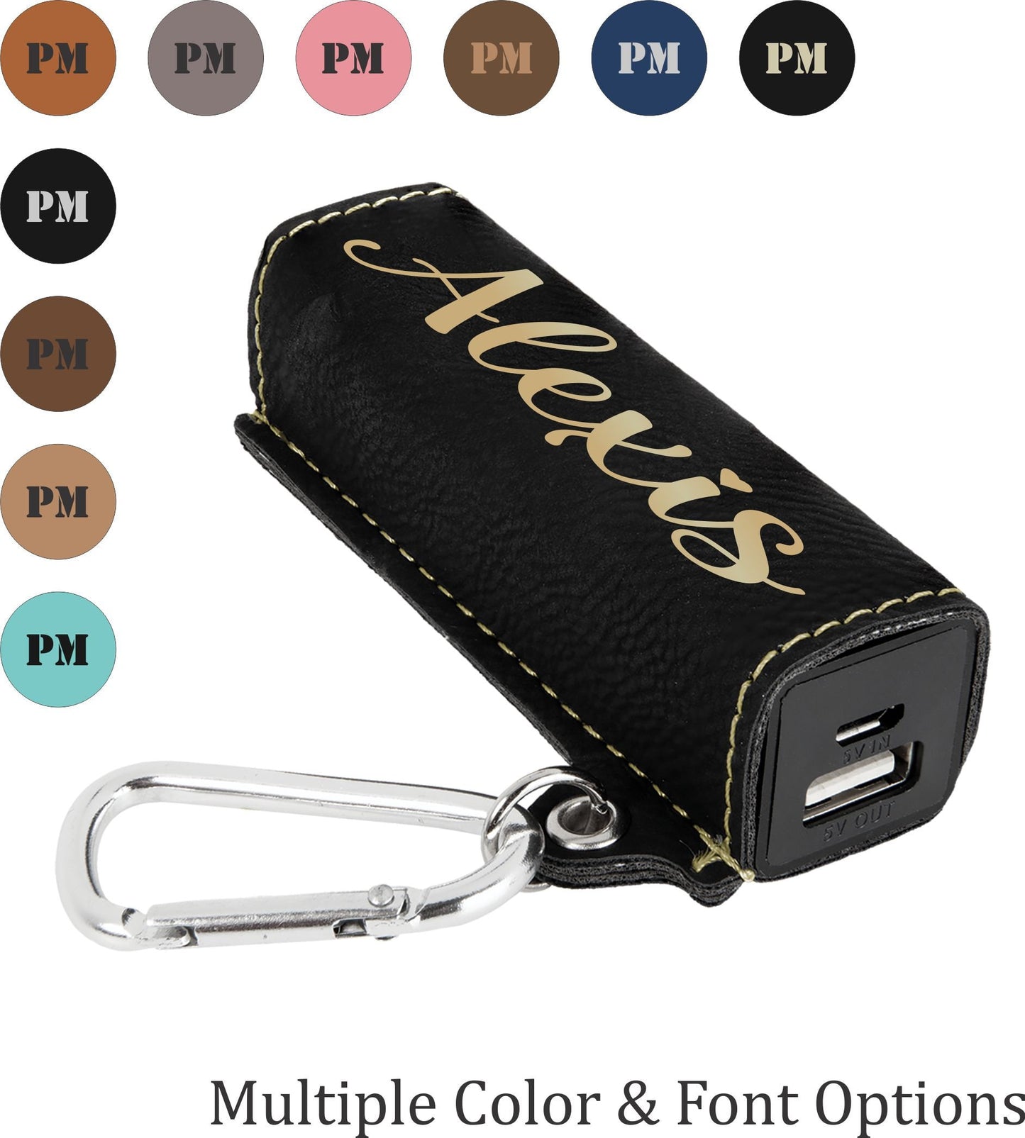 Personalized Power Bank - personalized engraved gift, family-made in Long Island