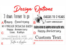 Load image into Gallery viewer, 3rd Anniversary gift for him, Personalized Leather Bottle Opener,  3rd anniversary Gift Idea, Anniversary Gift for Men, Gift for husband
