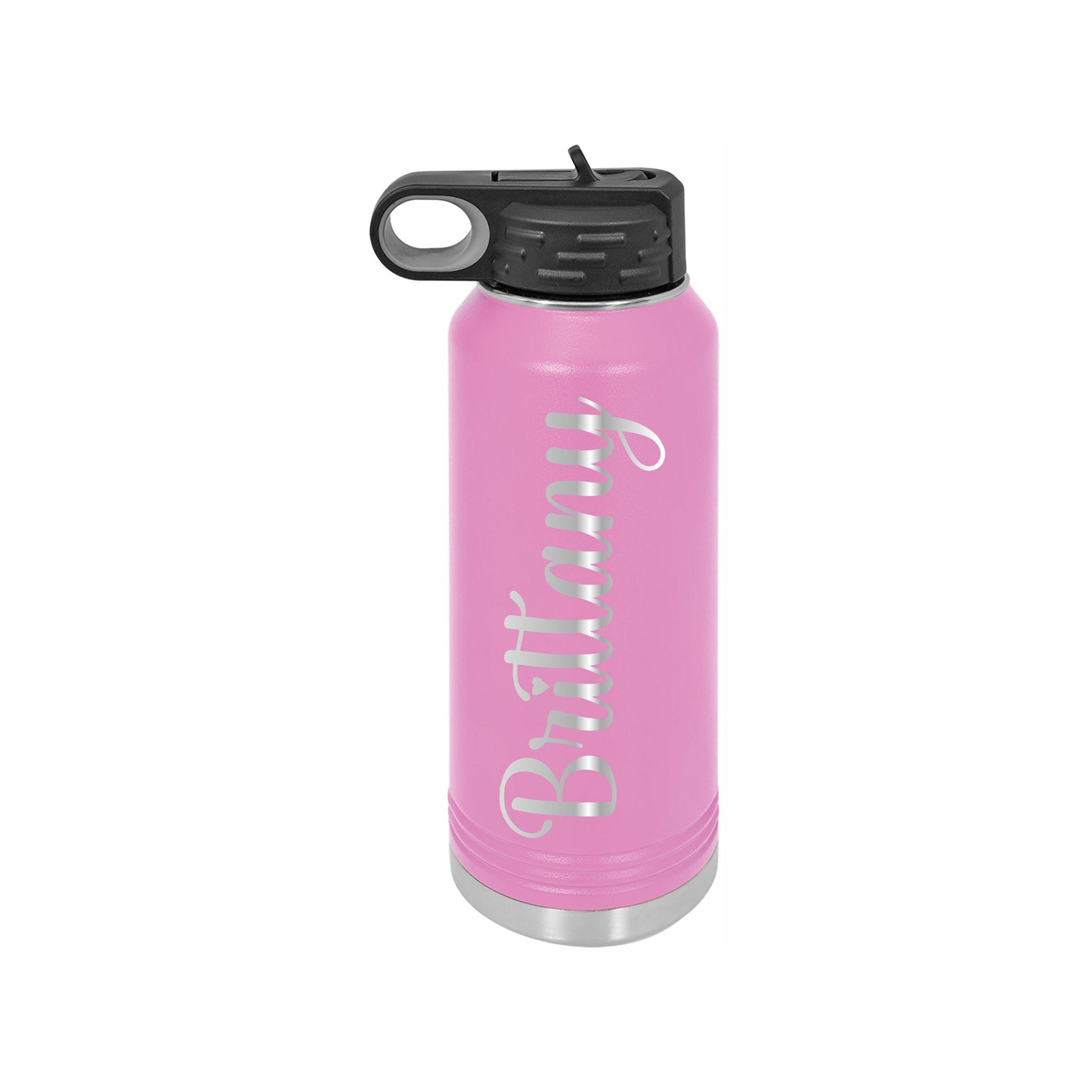 Custom Water Bottle - personalization example