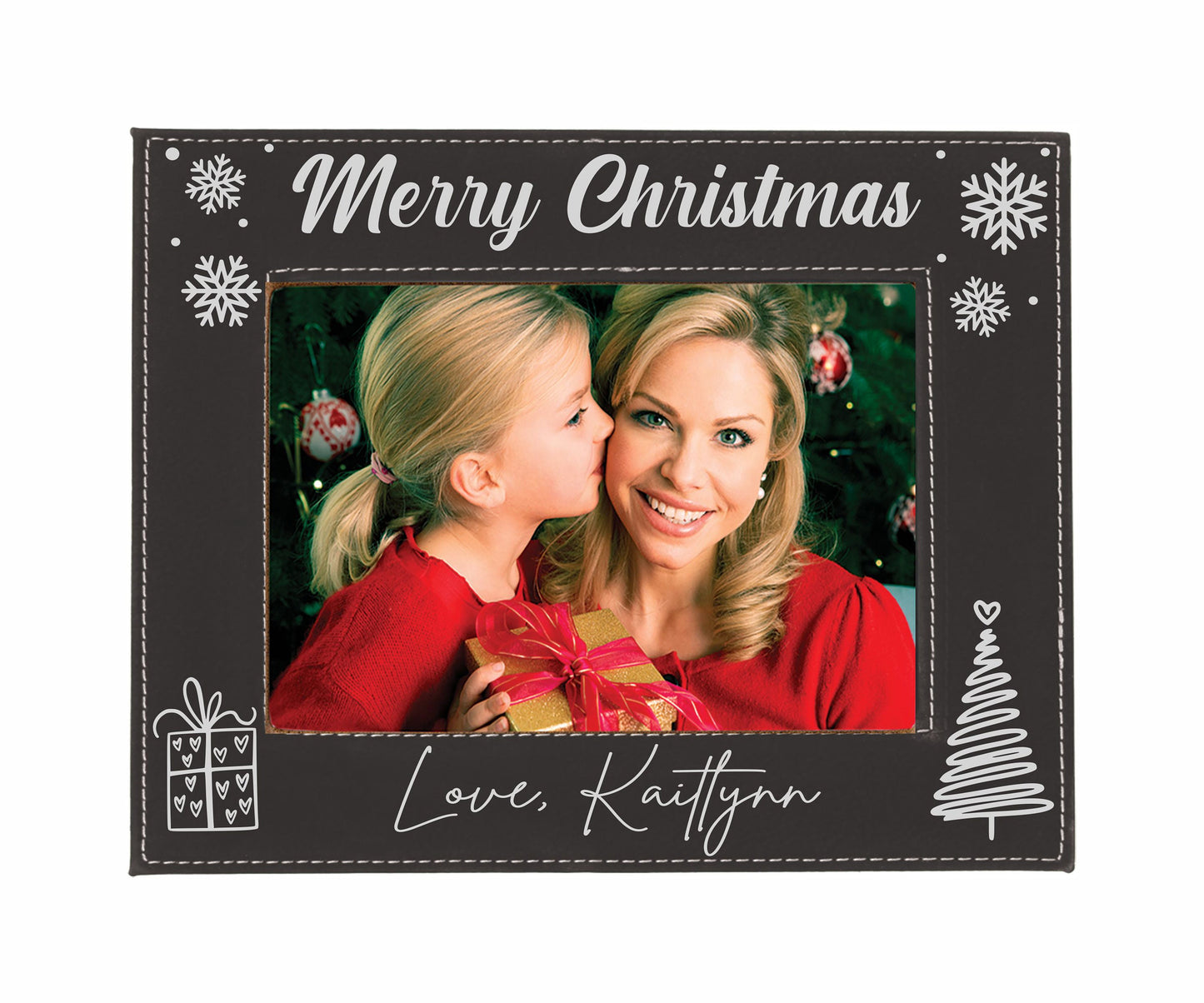 Personalized Christmas Picture Frame - a thoughtful custom gift
