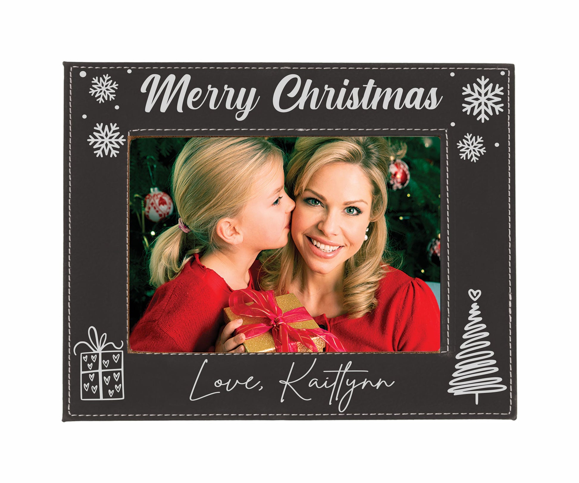 Personalized Christmas Picture Frame - a thoughtful custom gift
