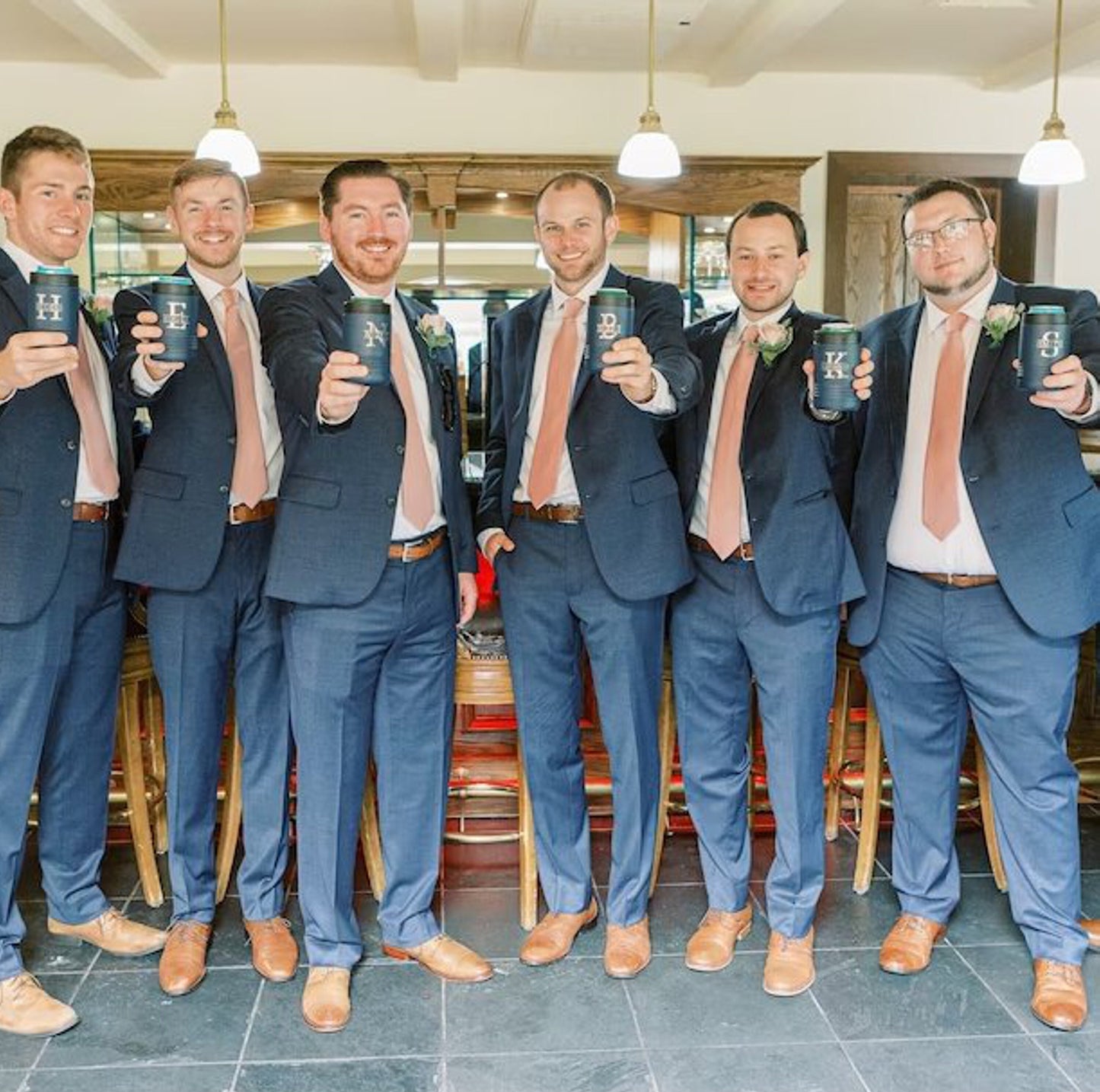 Father of the Bride Can Cooler - personalization example