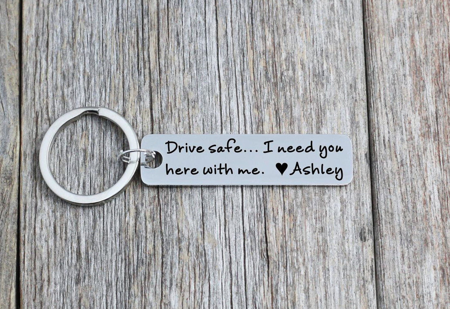 Drive Safe Keychain Gift - a thoughtful custom gift