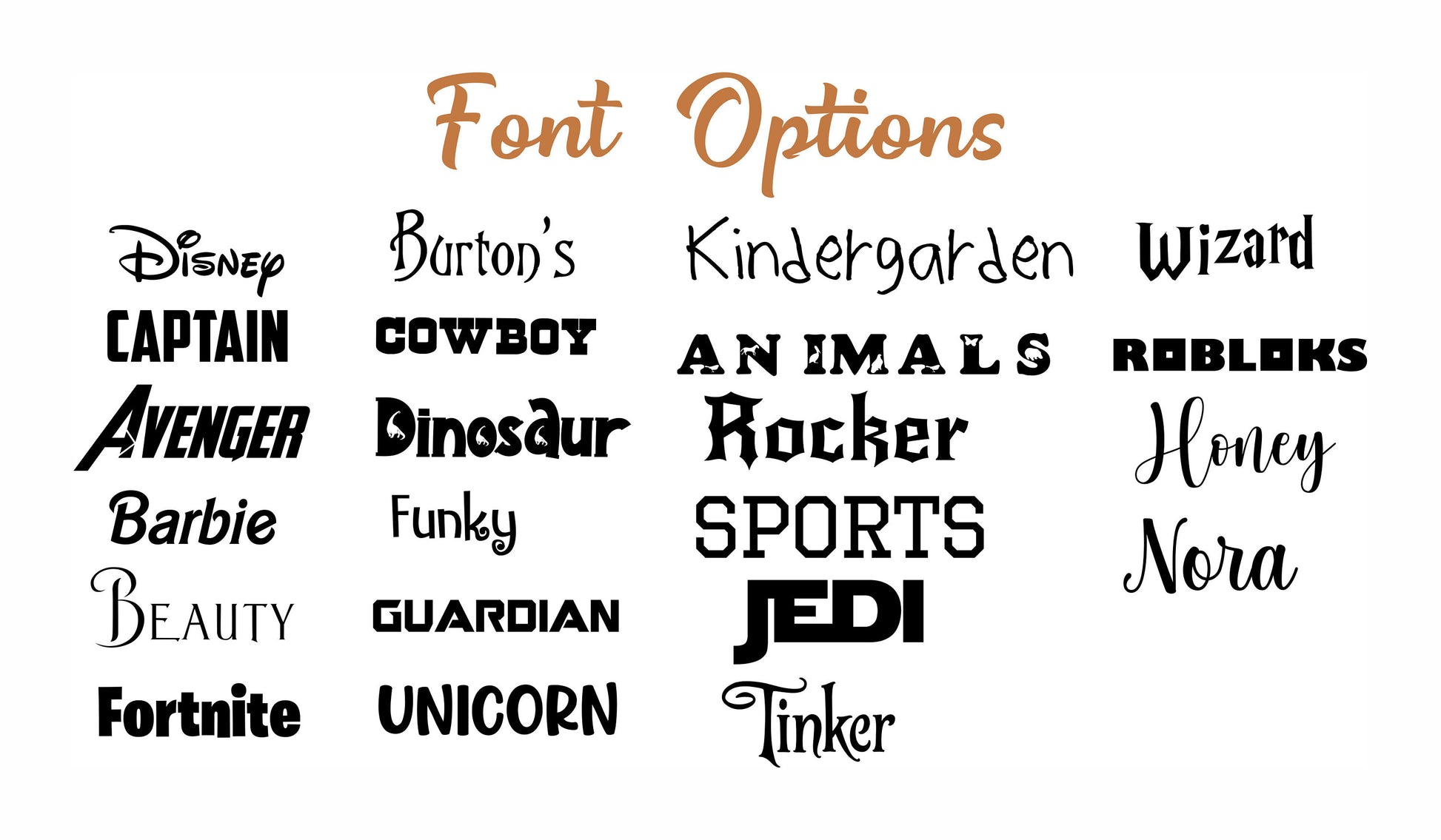 Kids Water Bottle with Name - color and style options