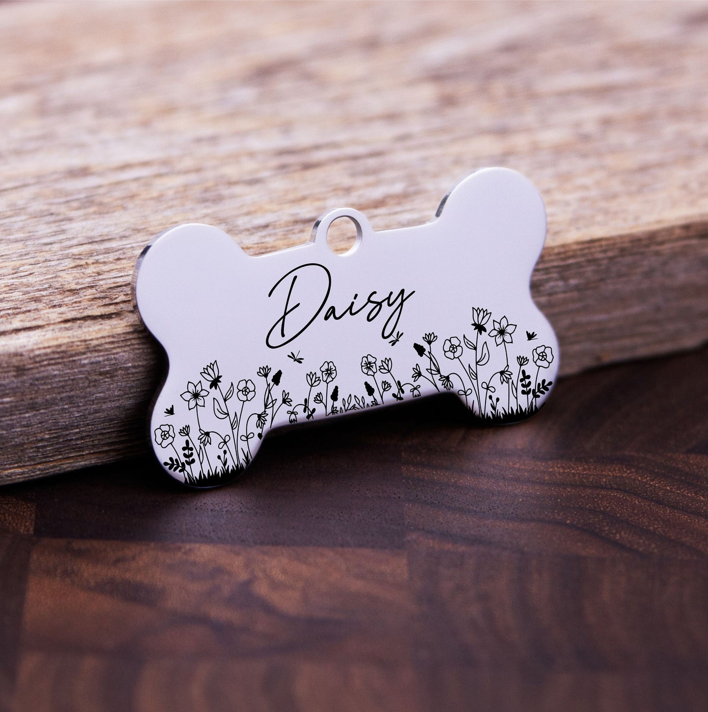 Personalized Bone Dog Tag