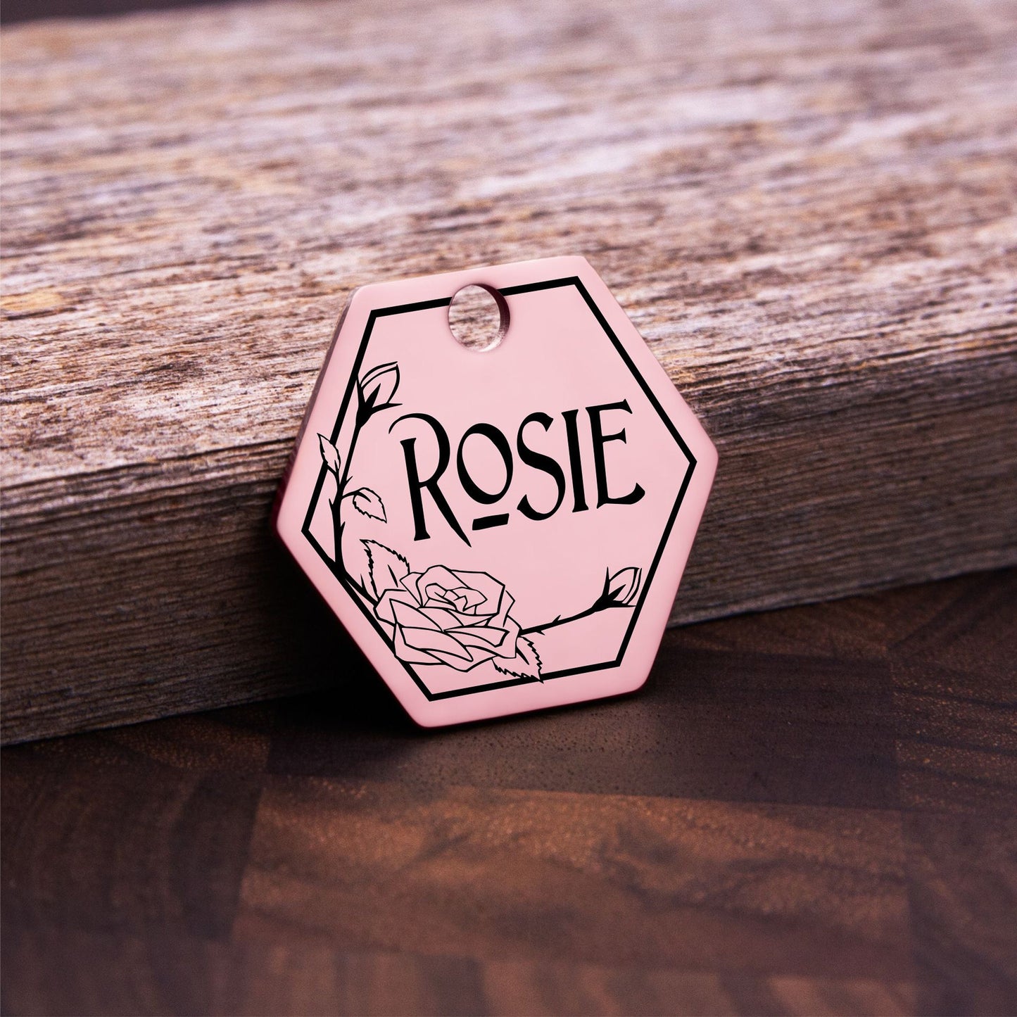 Personalized pet cat ID tag - color and style options