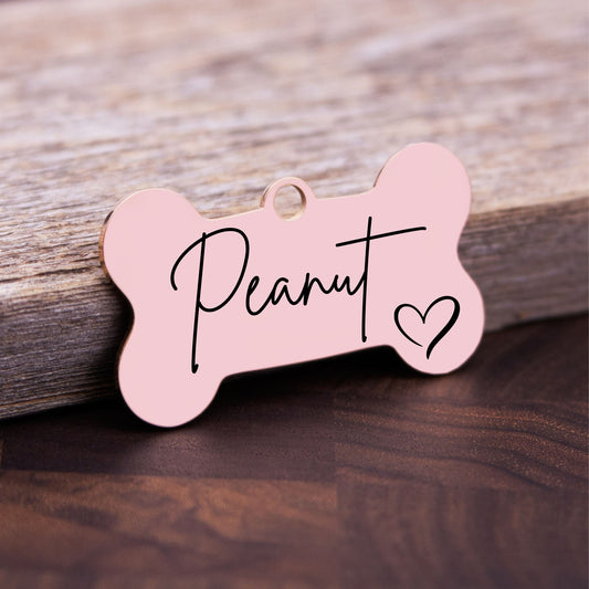 Personalized Bone Dog Tag - a thoughtful custom gift