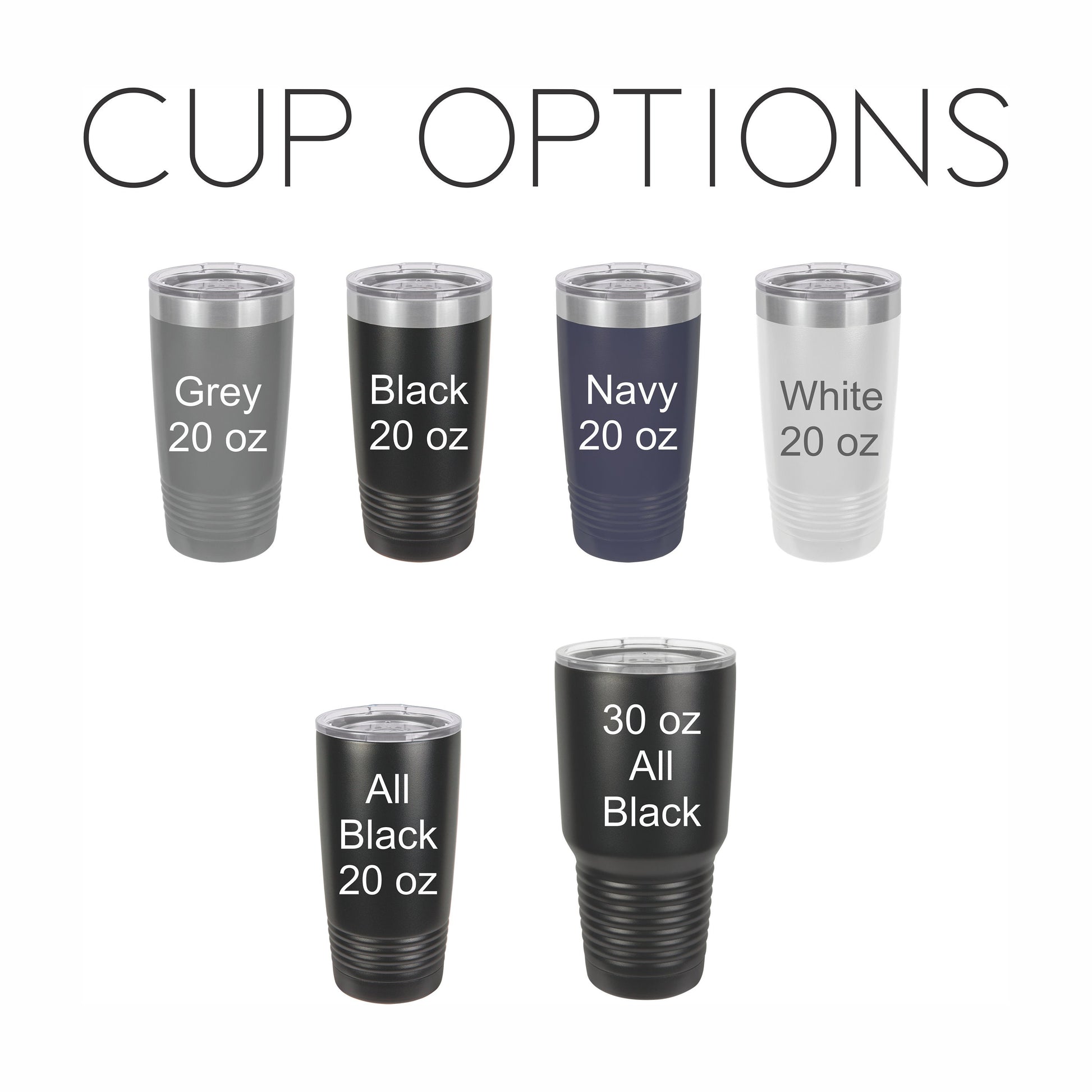Personalized Groomsmen Tumbler - personalization example