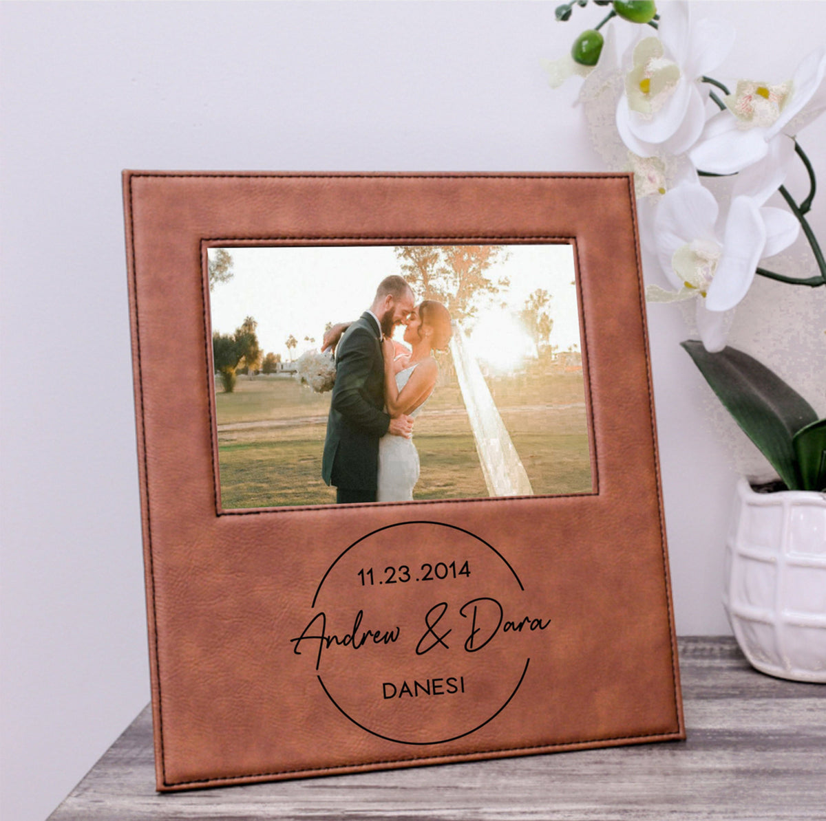 Personalized Anniversary Picture Frame