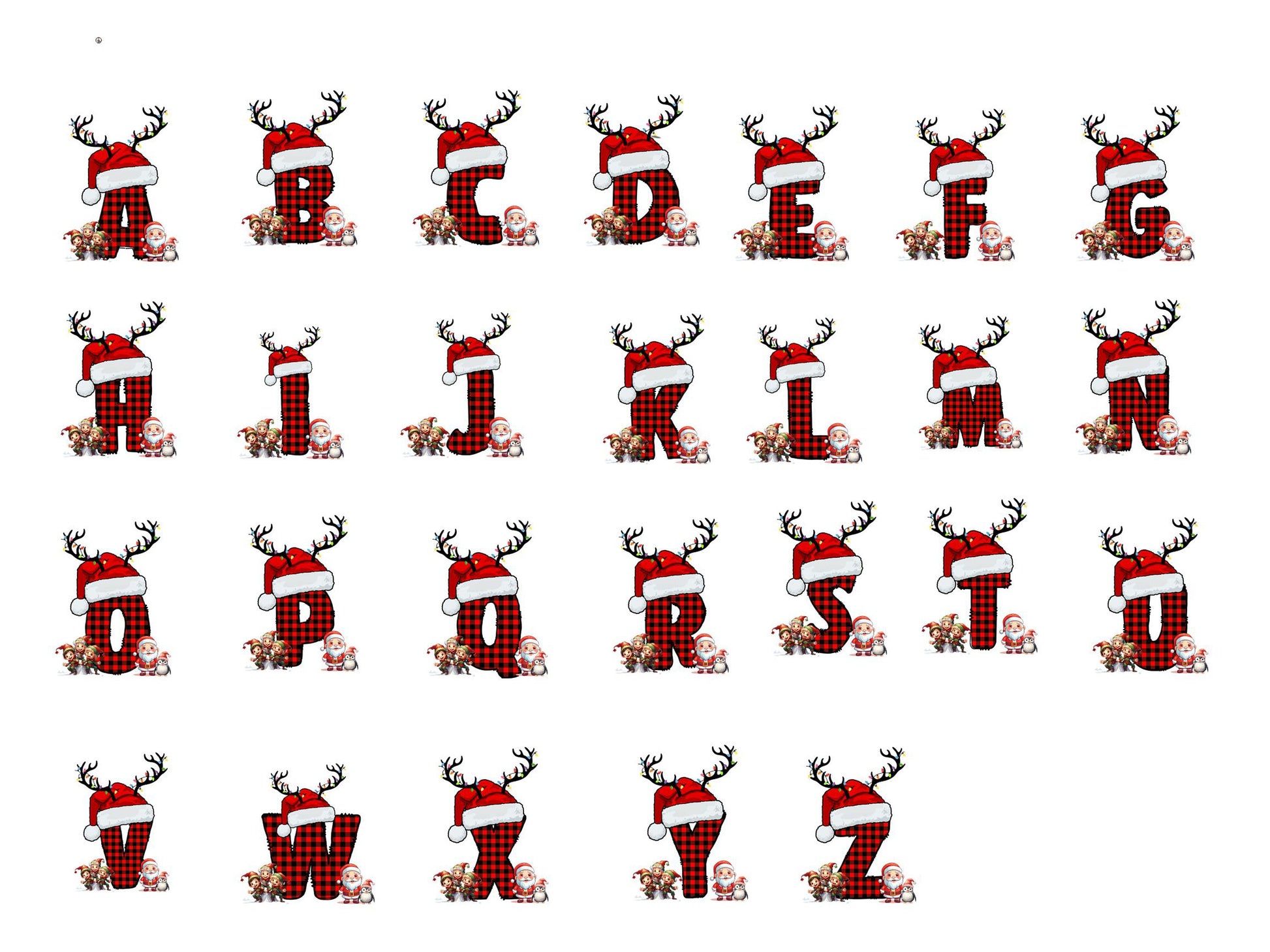 Custom Initial Christmas Ornament - personalization example