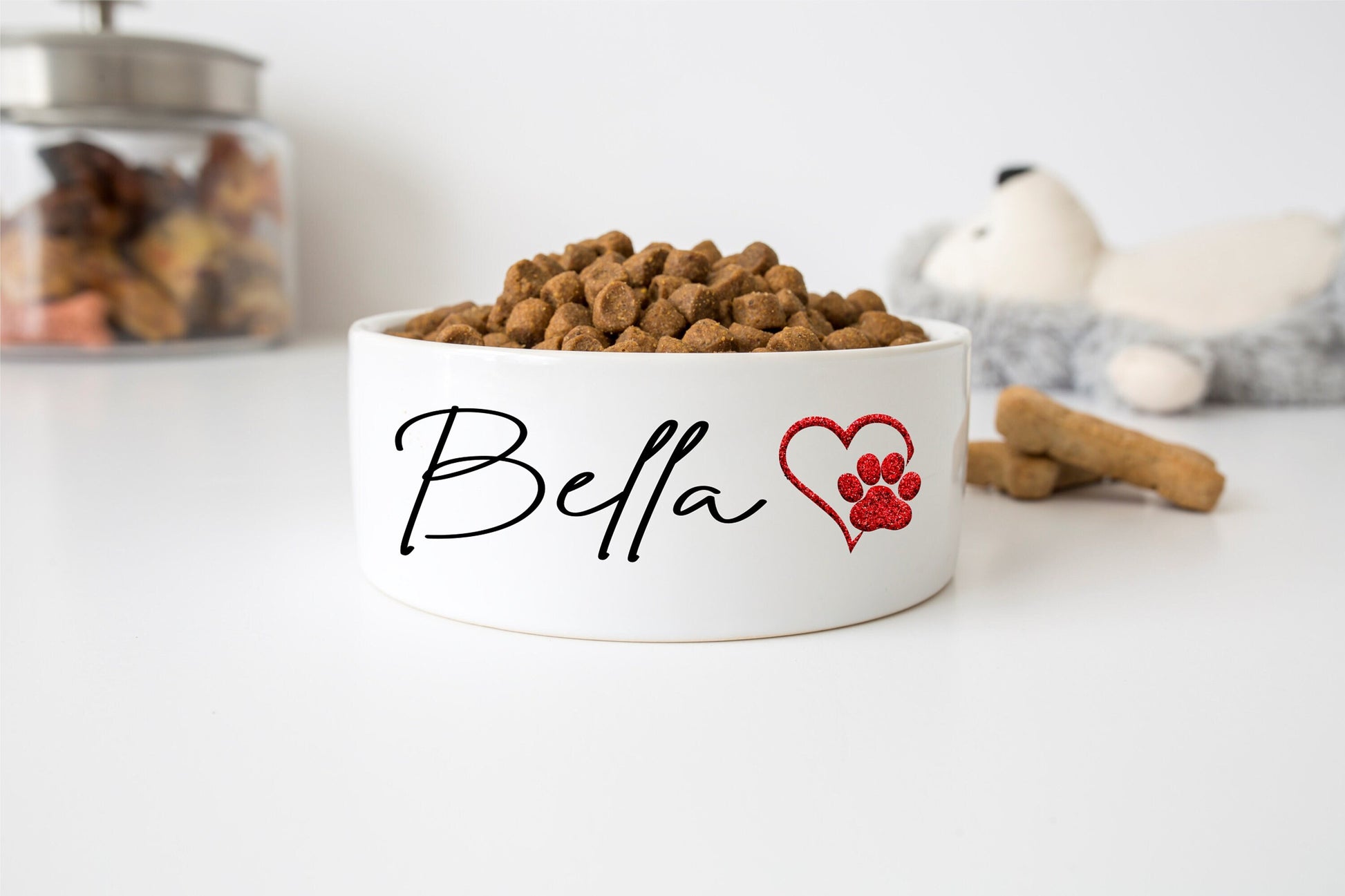 Personalized Pet Bowl - color and style options
