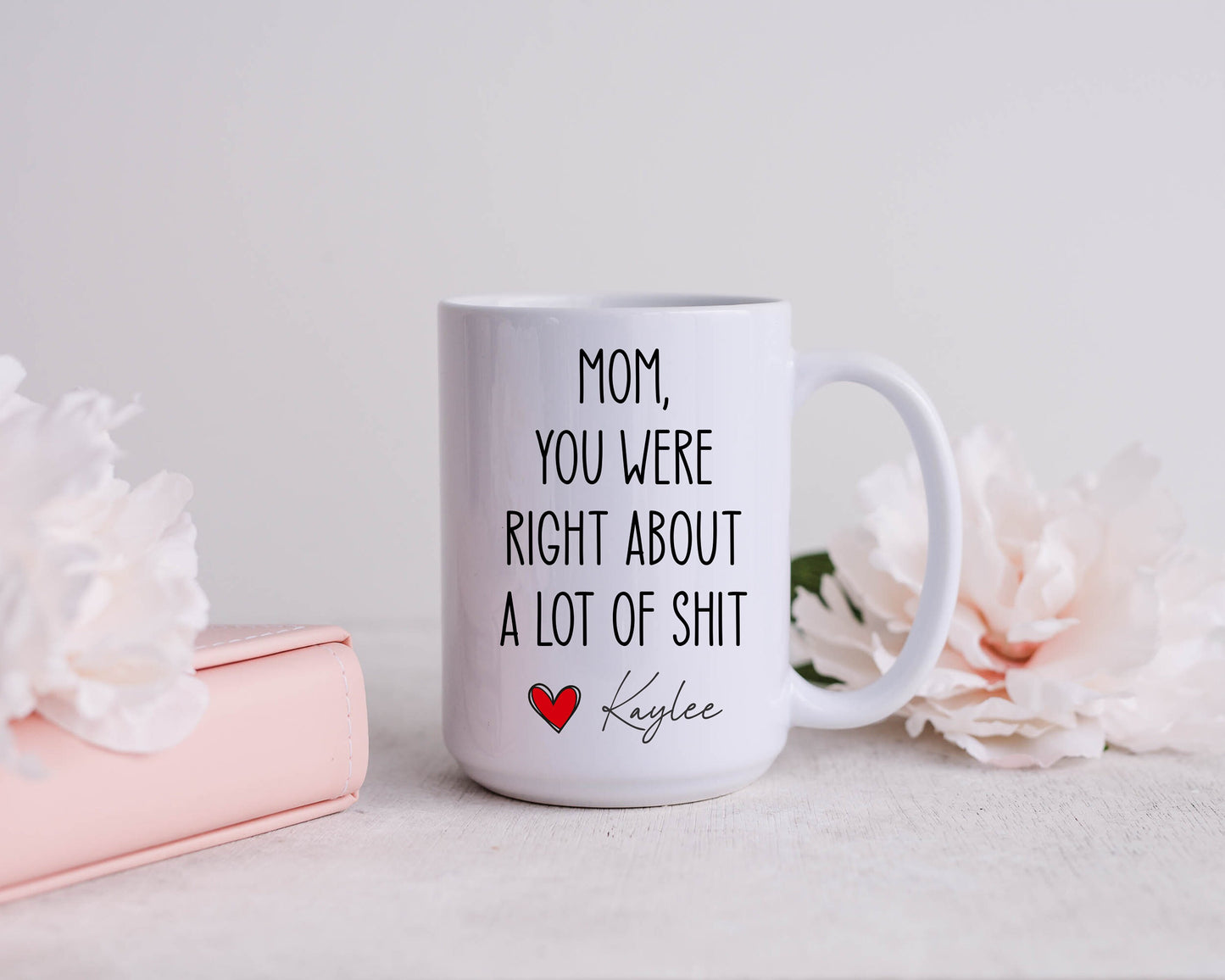 Mom You Were Right About A Lot Of Shit Mug - color and style options
