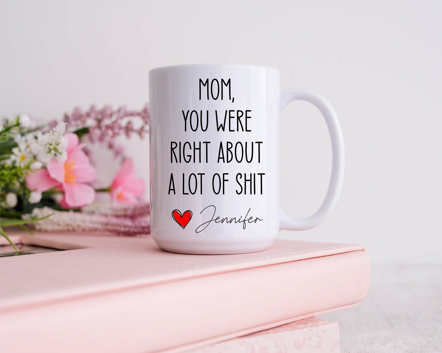 Mom You Were Right About A Lot Of Shit Mug