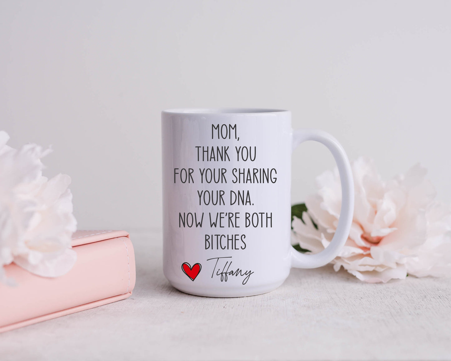 Funny Mom Mug for Mothers Day - personalization example