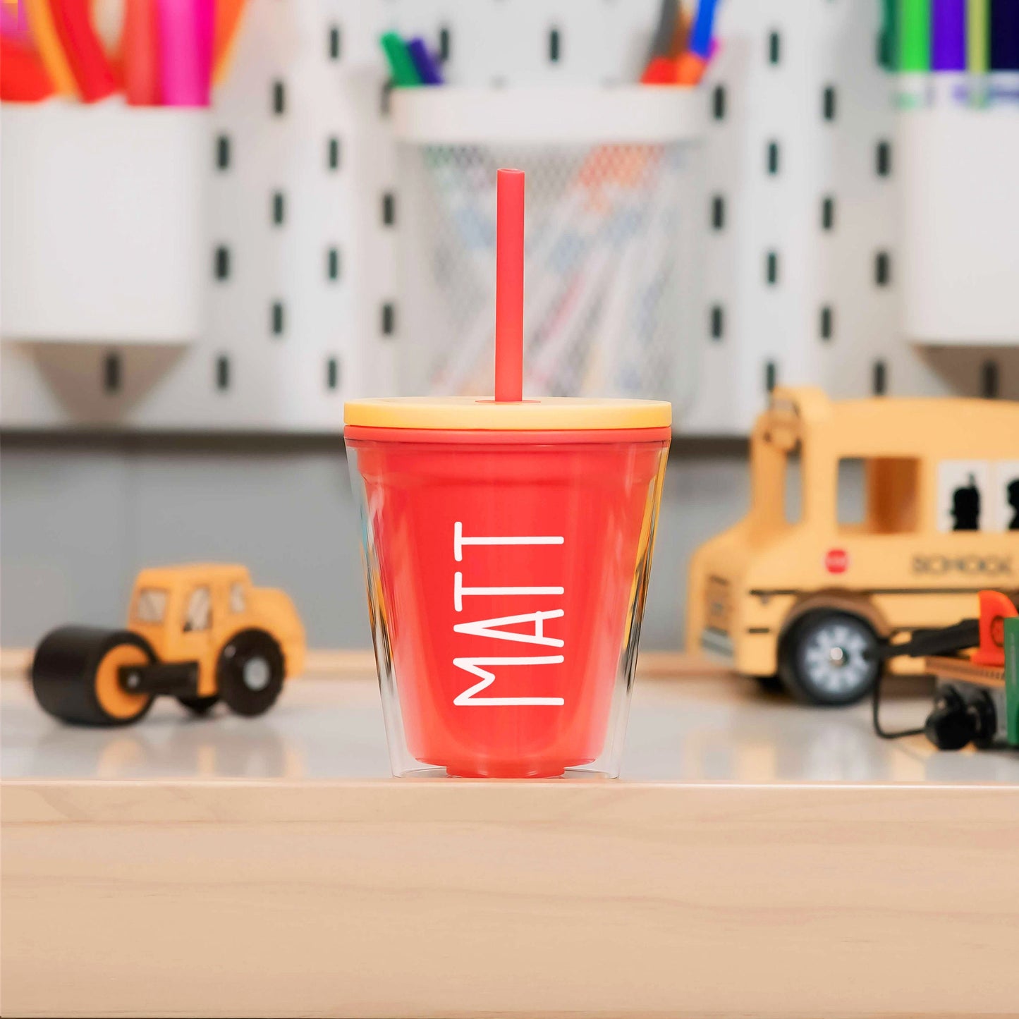 Personalized Kids Tumbler - personalization example