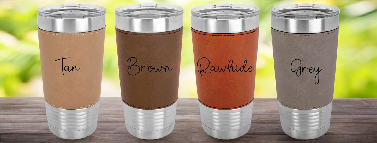Personalized Tumbler for Men - color and style options
