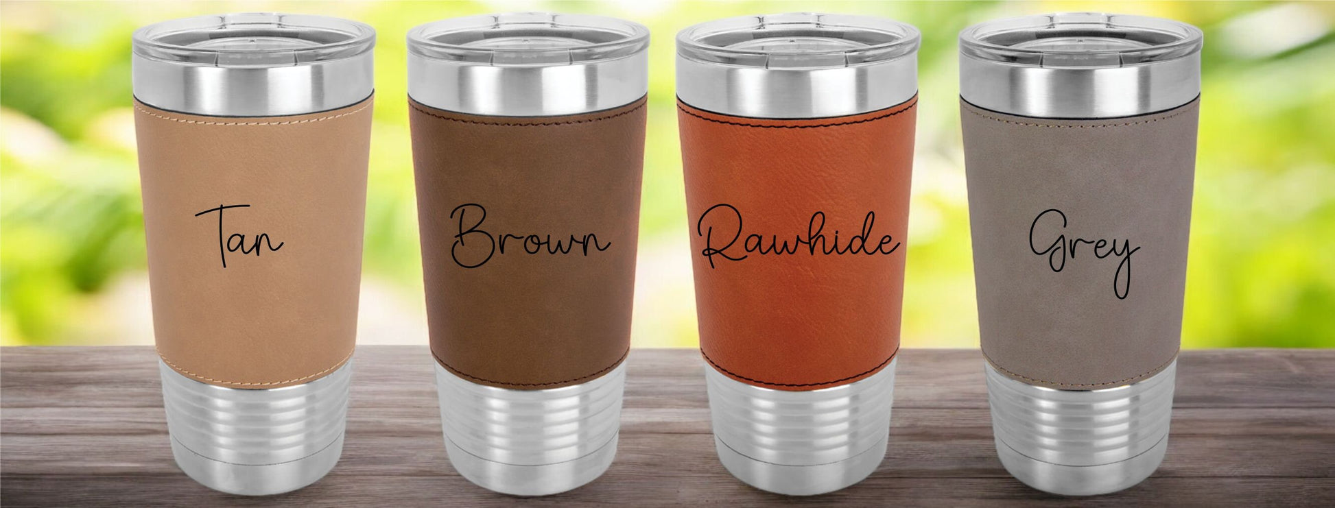 Personalized Tumbler for Men - color and style options