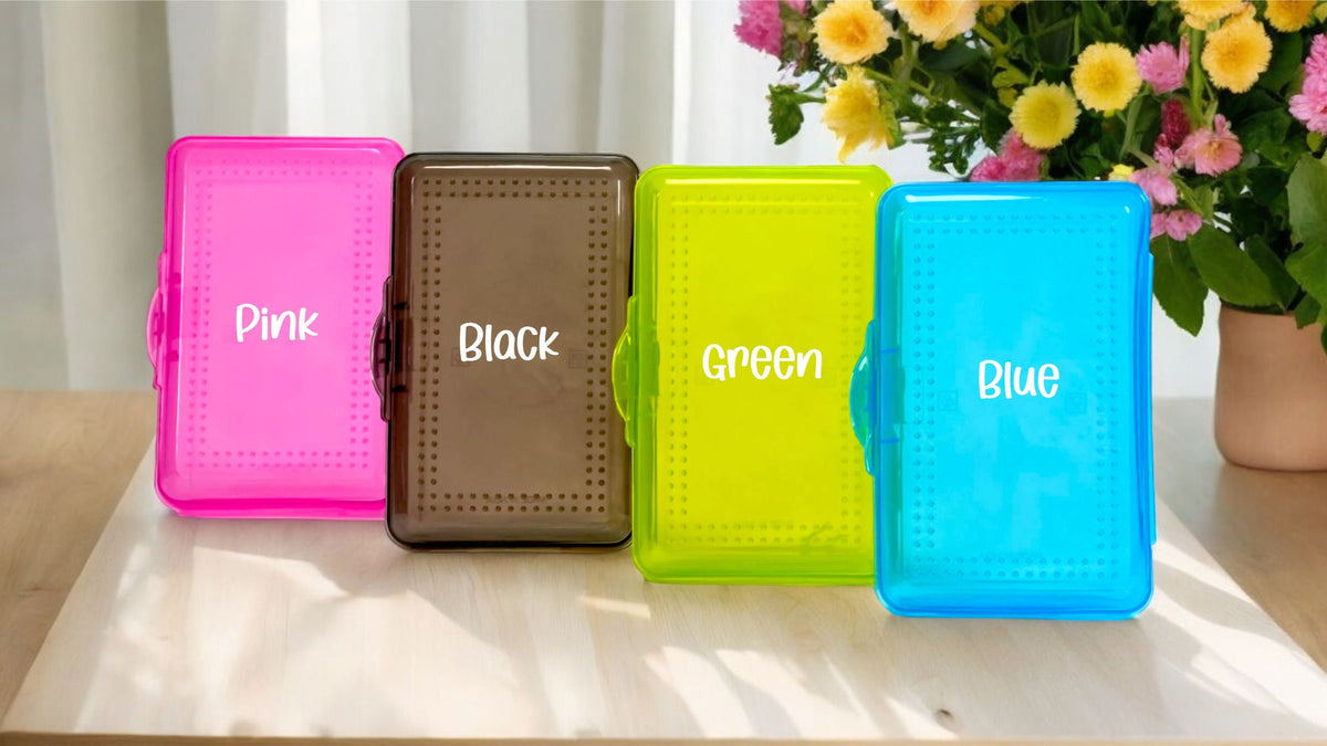 Personalized Plastic Pencil Box