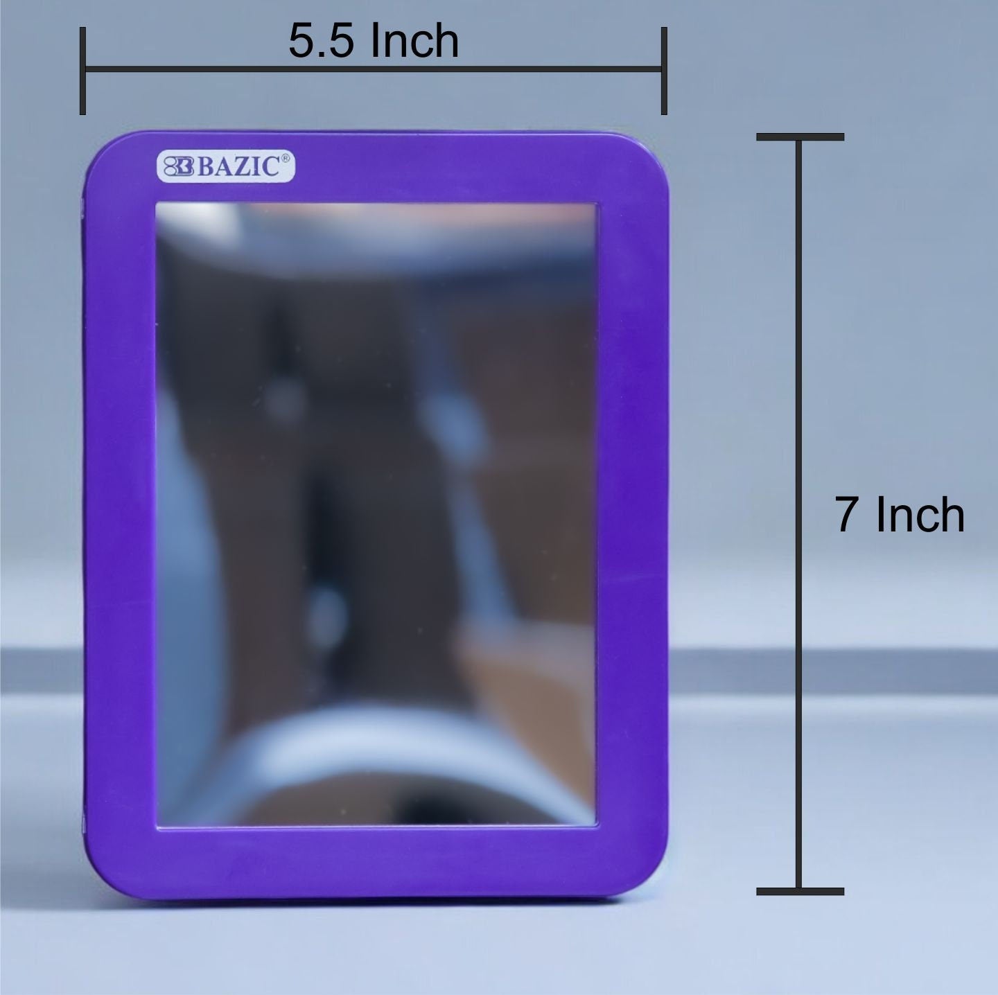 Magnetic Locker Mirror - personalized engraved gift, family-made in Long Island