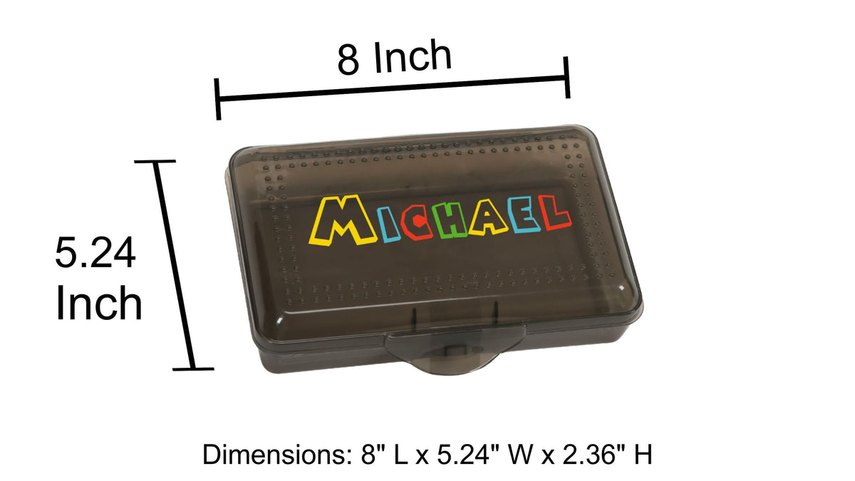 Personalized Plastic Pencil Box