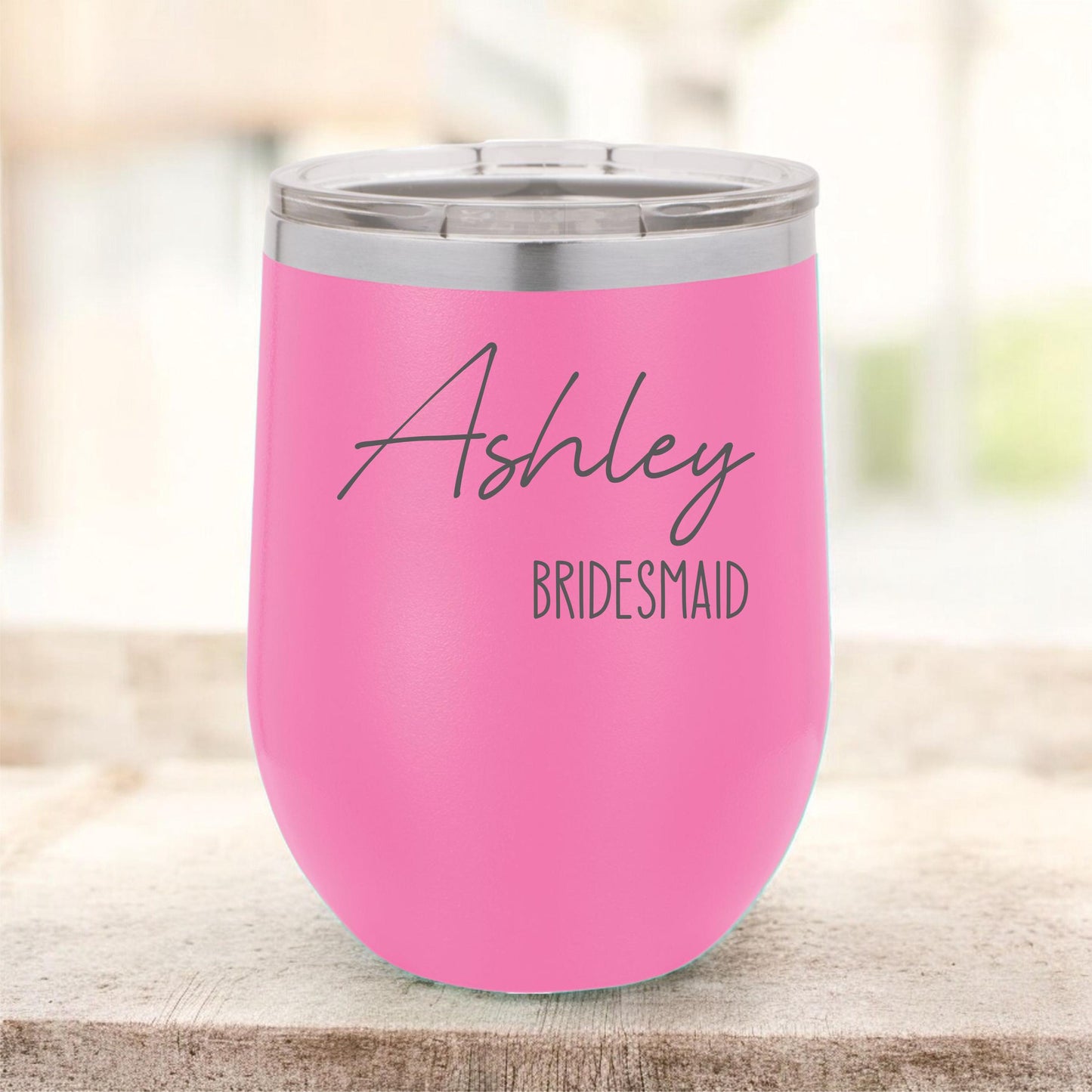 Custom Wine Tumbler - color and style options