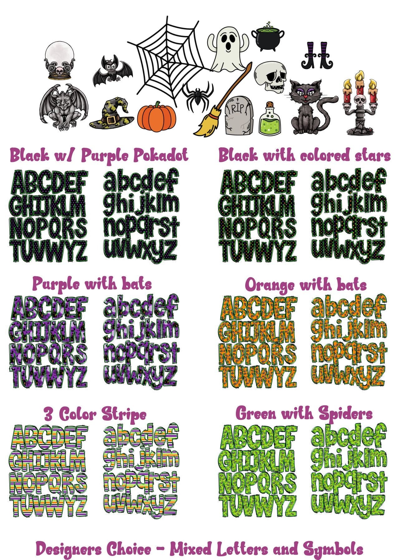 Light Up Trick or Treat Bucket - personalization example