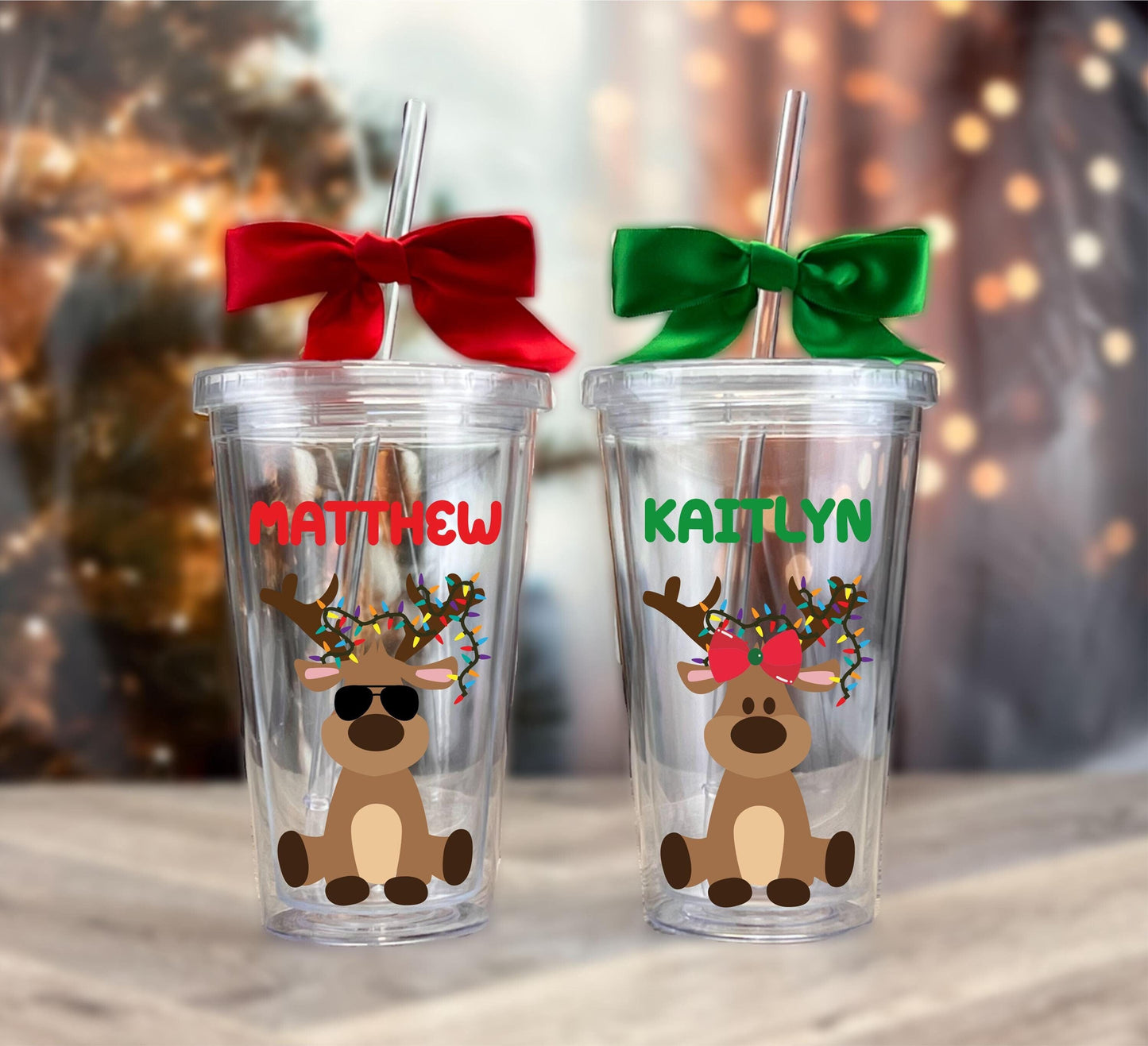 Kids Christmas Tumbler - a thoughtful custom gift