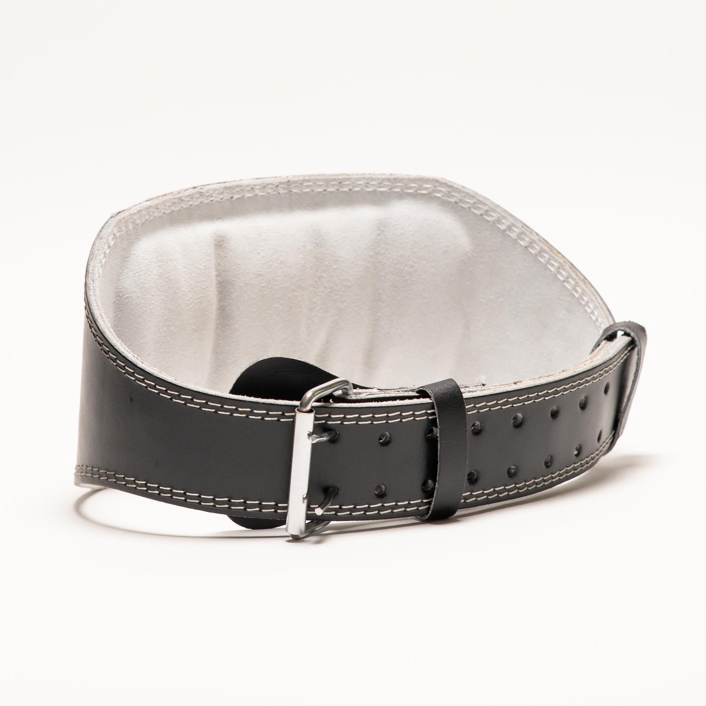 Personalized Leather Weightlifting Belt: Laser Engraved Gym Belt with - personalization example