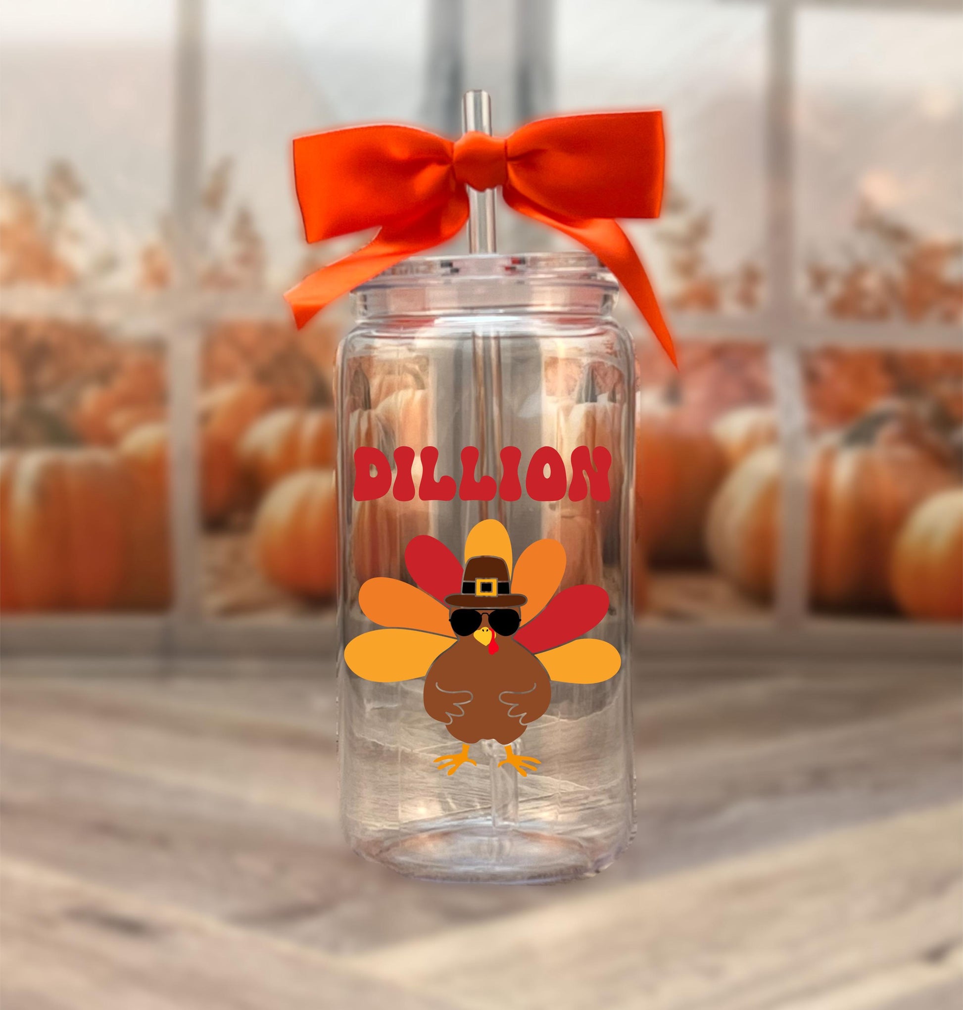 Kids Thanksgiving Tumbler - color and style options