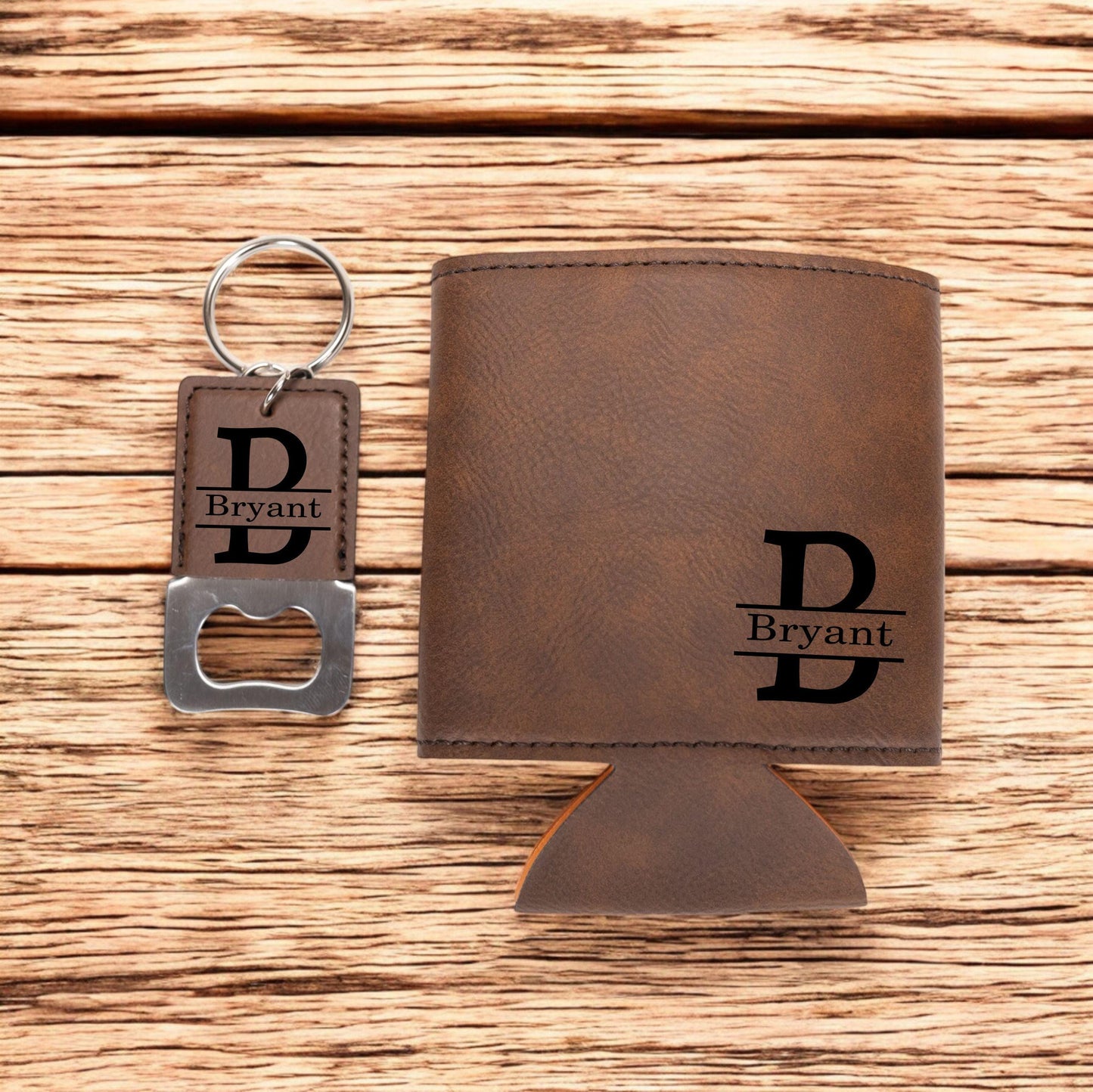 Personalized Groomsman Proposal Gift - close-up of the custom engraving