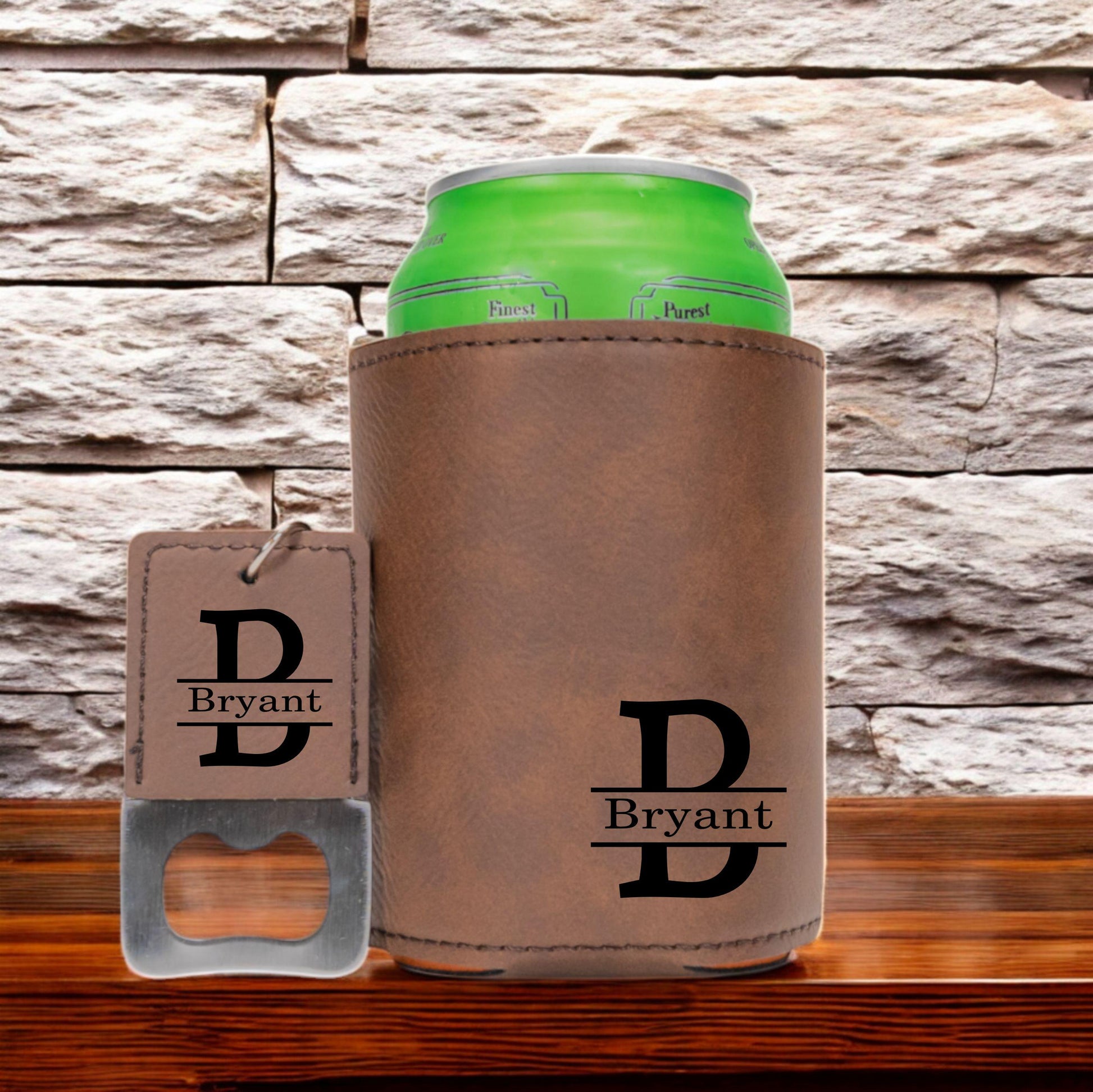 Personalized Groomsman Proposal Gift - close-up of the custom engraving