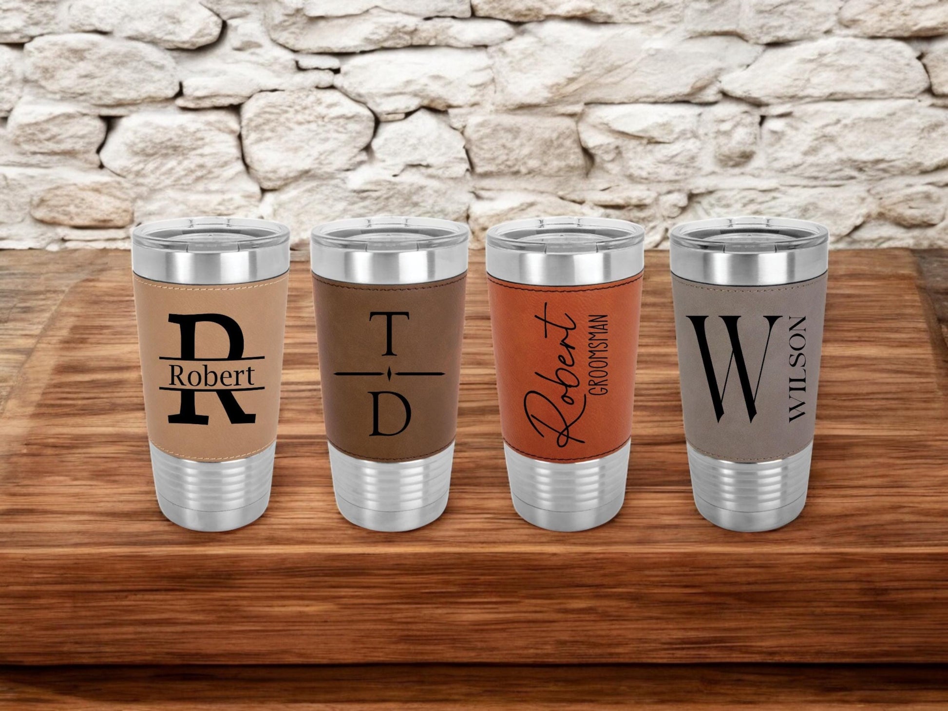 Personalized Tumbler for Men - a thoughtful custom gift