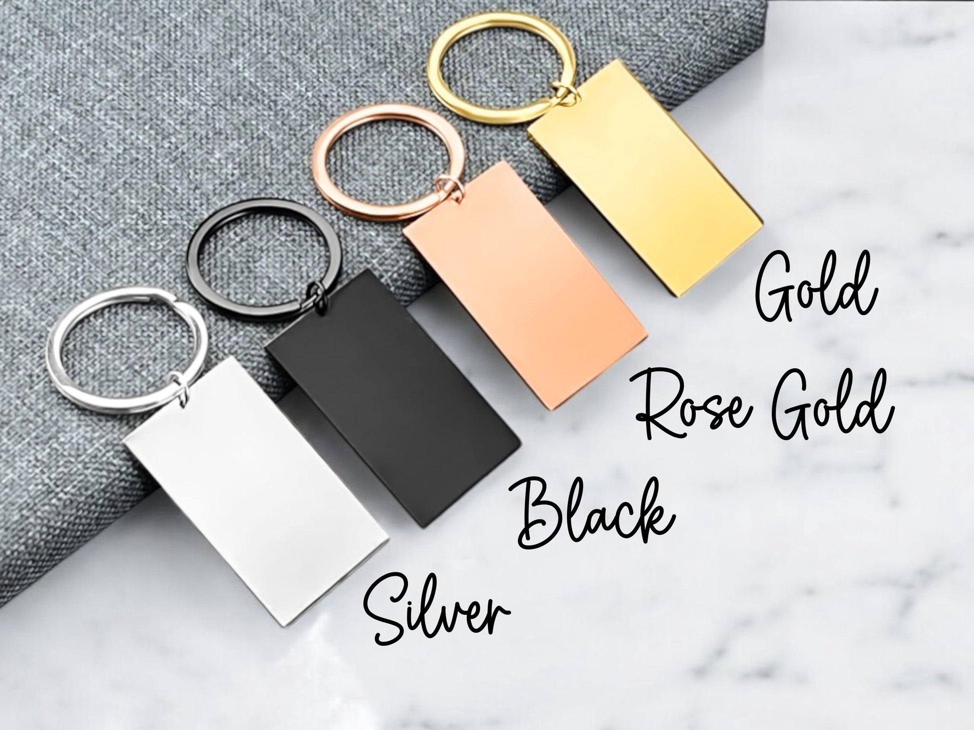 Funny Personalized Couple Keychain - personalization example