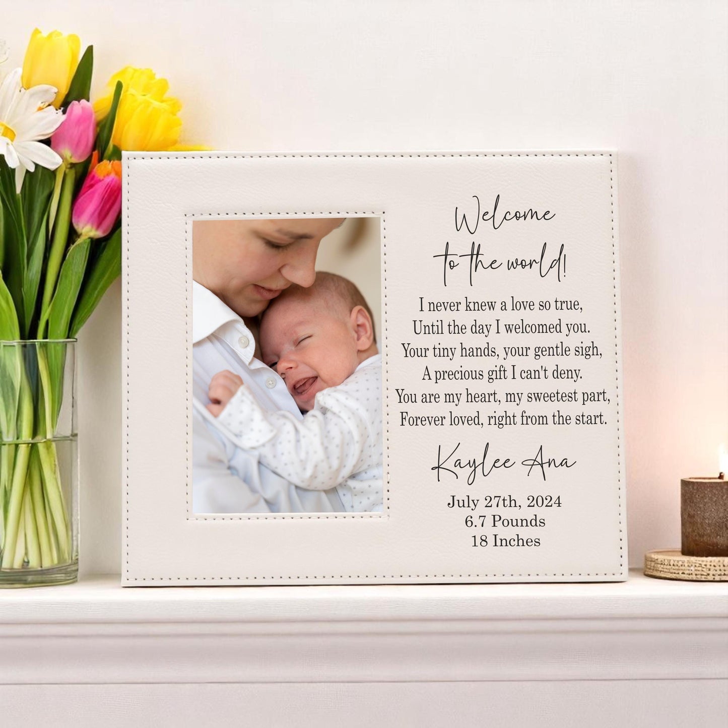 Personalized Baby Picture Frame
