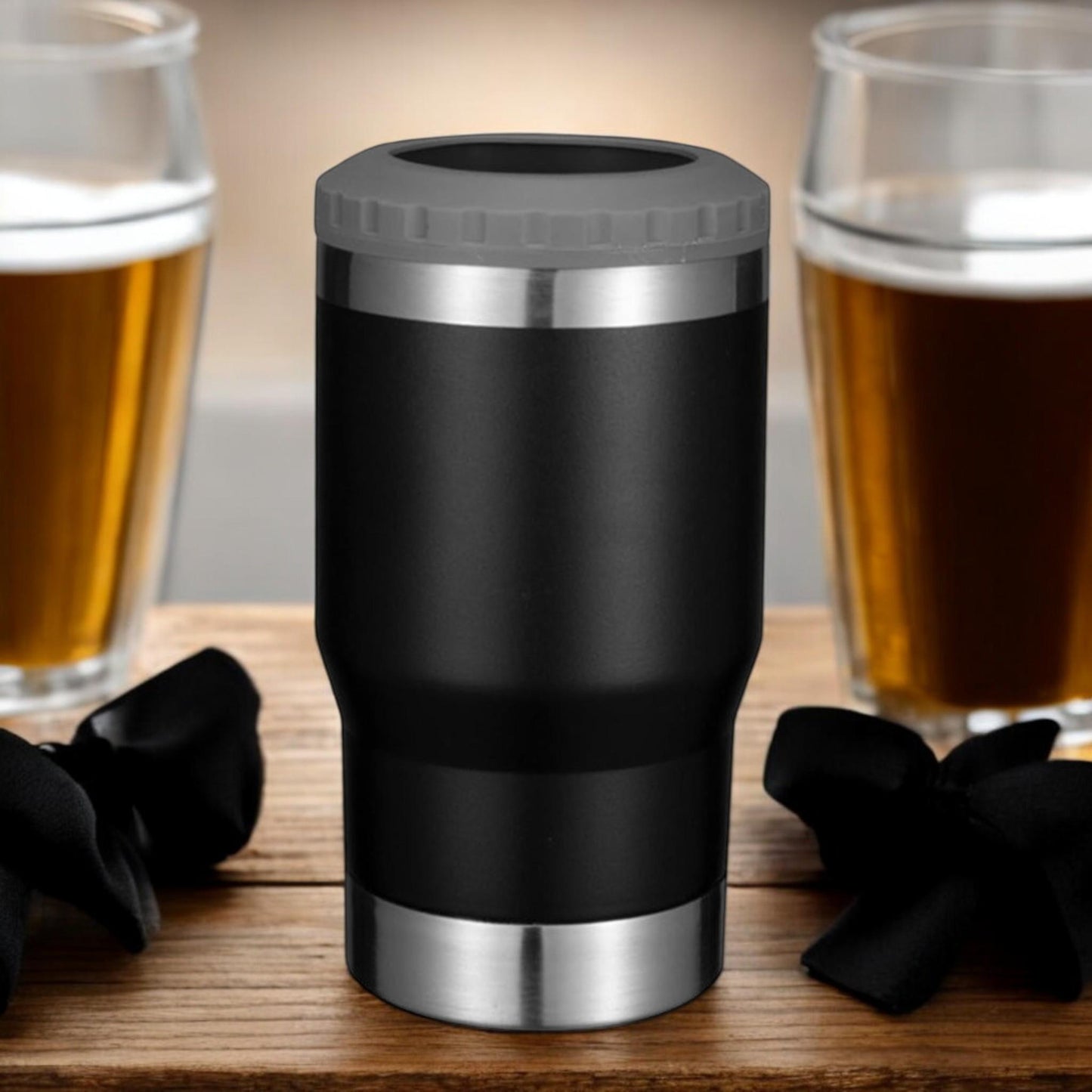 Groomsmen Can Cooler Holder • Groomsmen Gifts Personalized • Engraved - color and style options