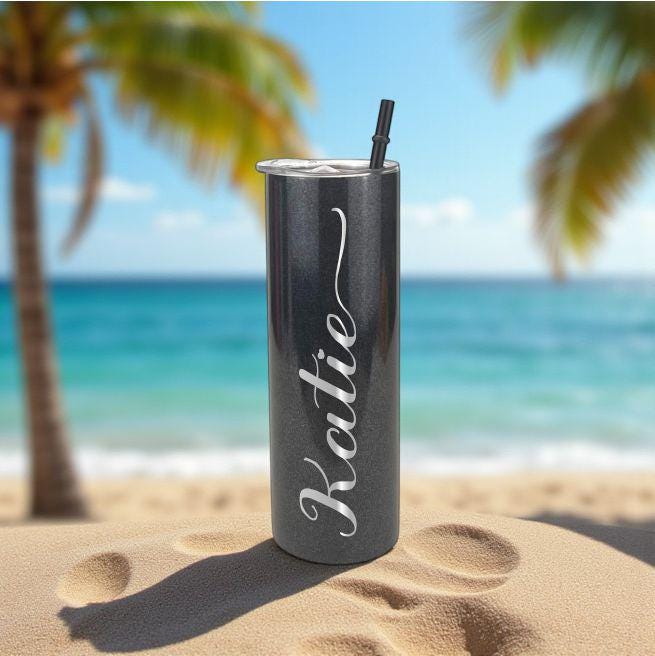 Personalized Tumbler with Name - a thoughtful custom gift