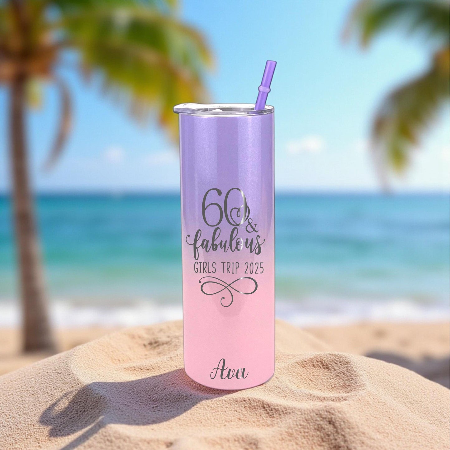 60th Birthday Gift for Women - personalization example