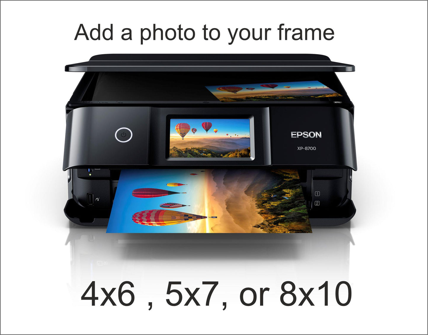 Printed Satin Photo Insert for Engraved Frames (4x6