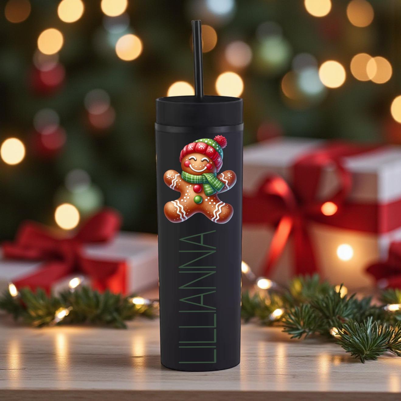 Personalized Funny Christmas Tumbler - color and style options