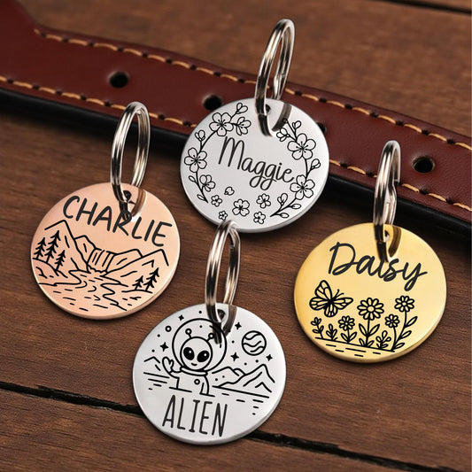 Personalized Pet Tag - color and style options
