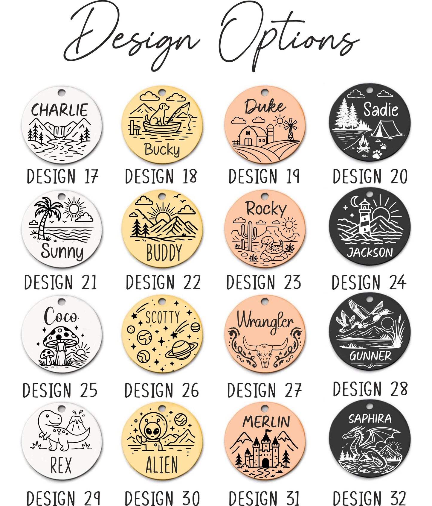 Personalized Cat Tag - personalization example