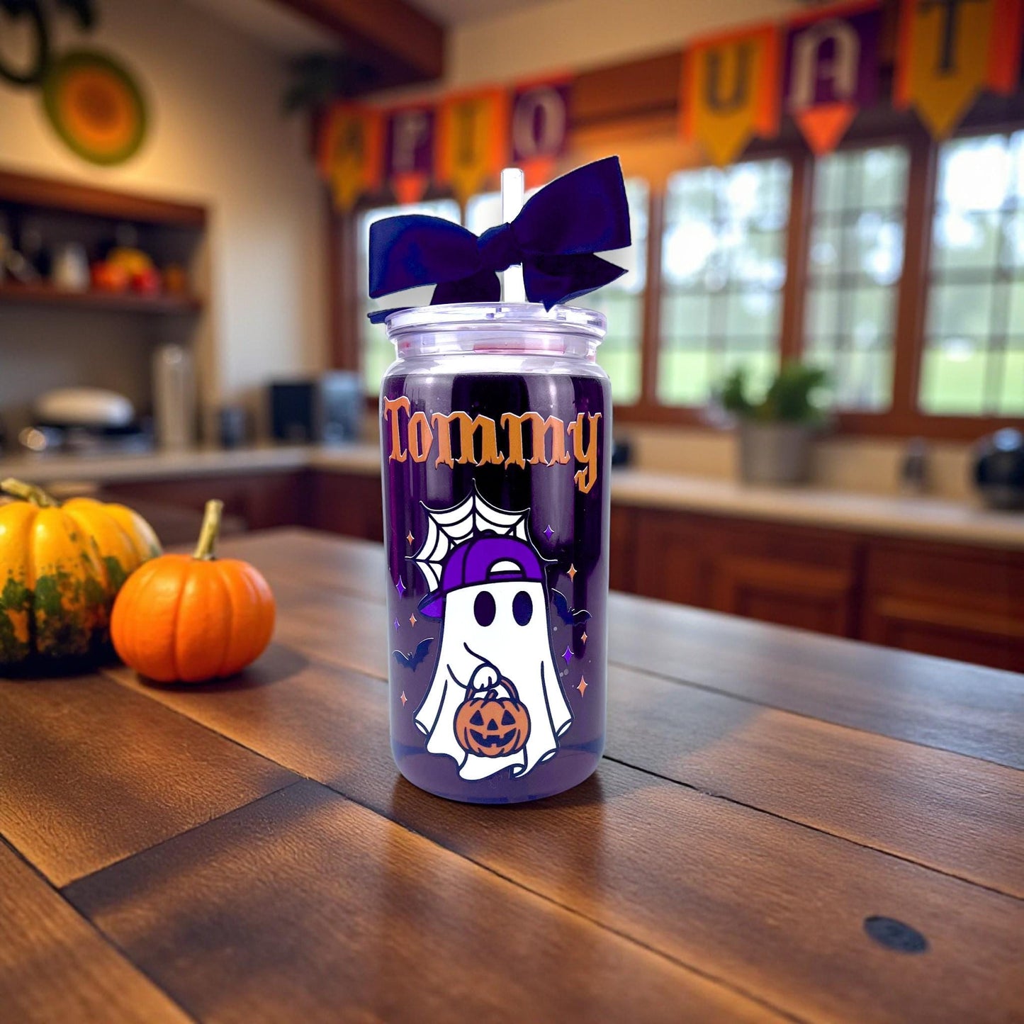 Kids Halloween Tumbler - color and style options