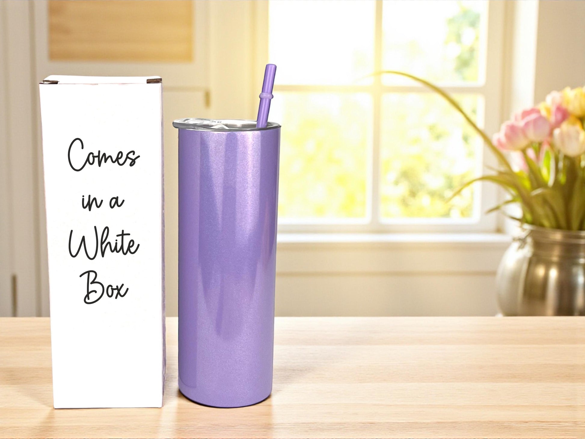 Personalized Skinny Tumbler with Name - a thoughtful custom gift