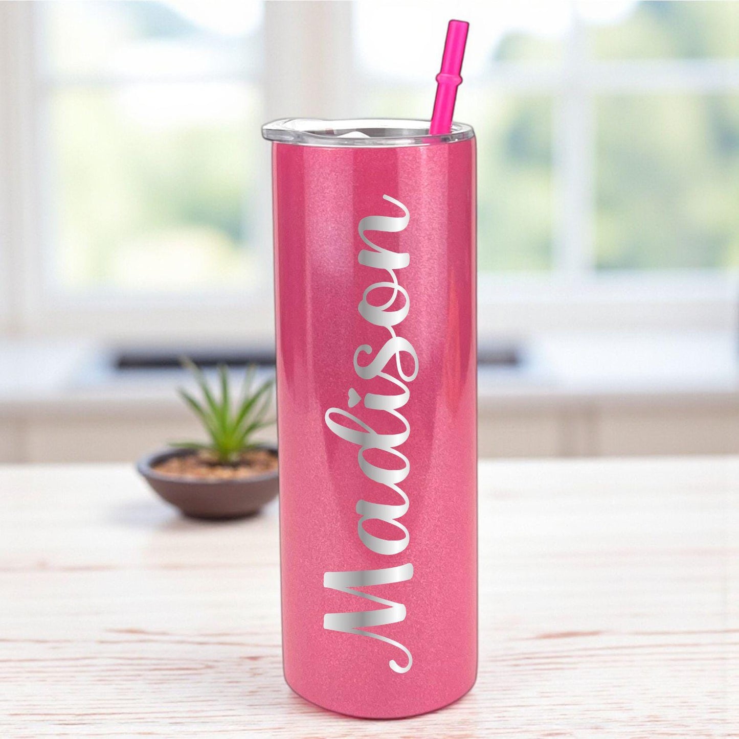Personalized Skinny Tumbler with Name - a thoughtful custom gift