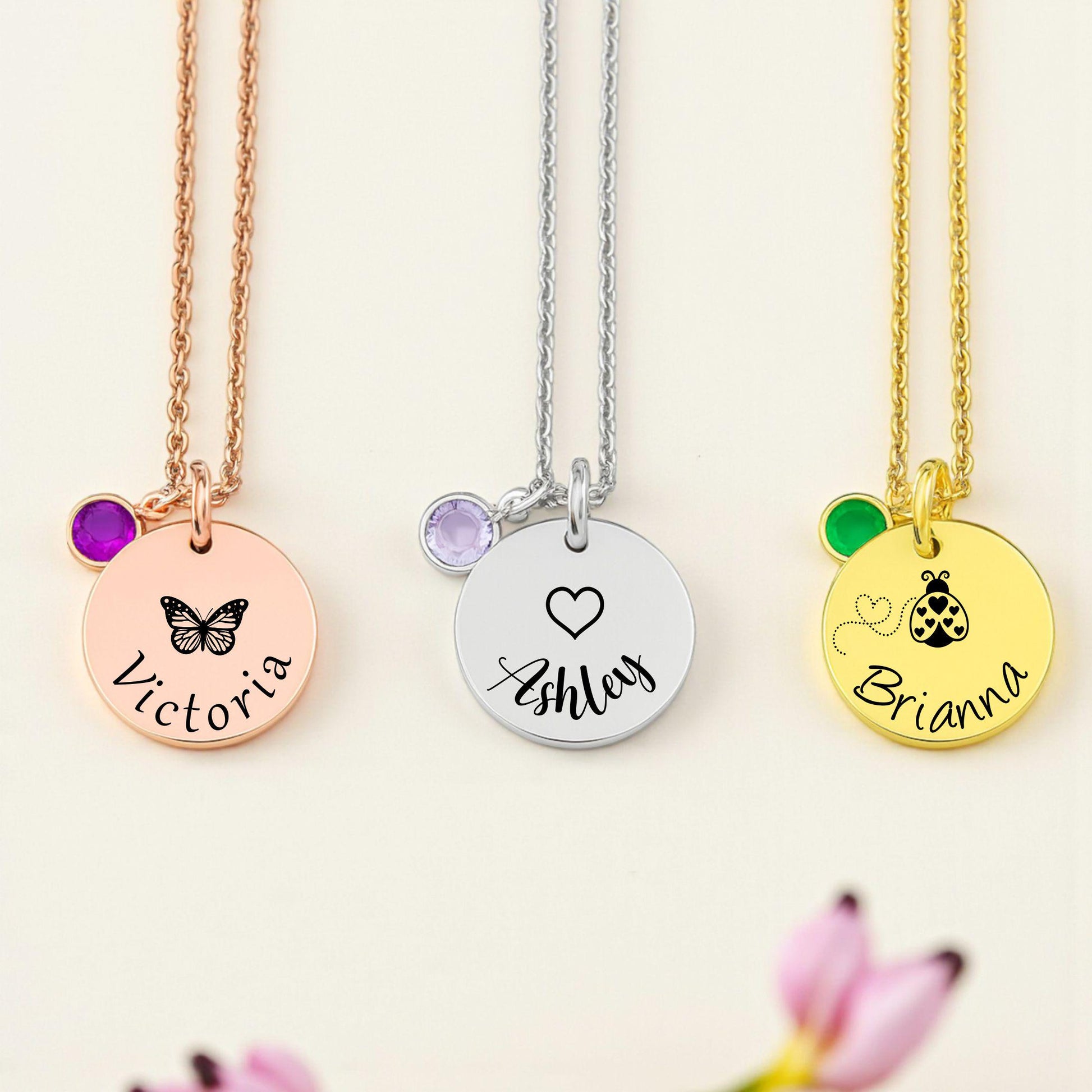 Personalized Child Necklace - a thoughtful custom gift