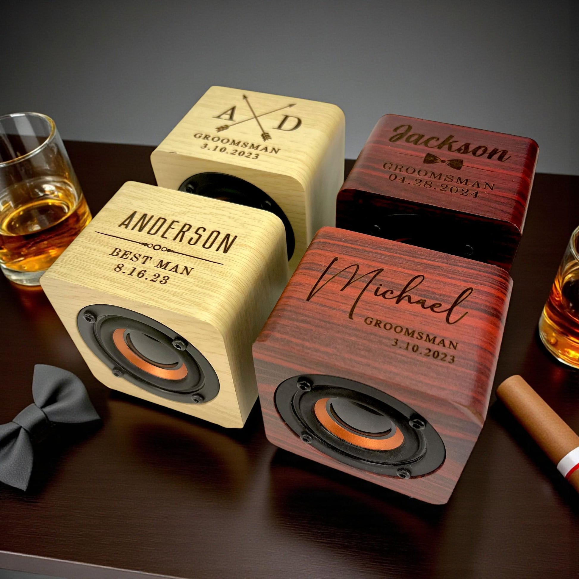 Personalized Bluetooth Speaker - personalized engraved gift, family-made in Long Island