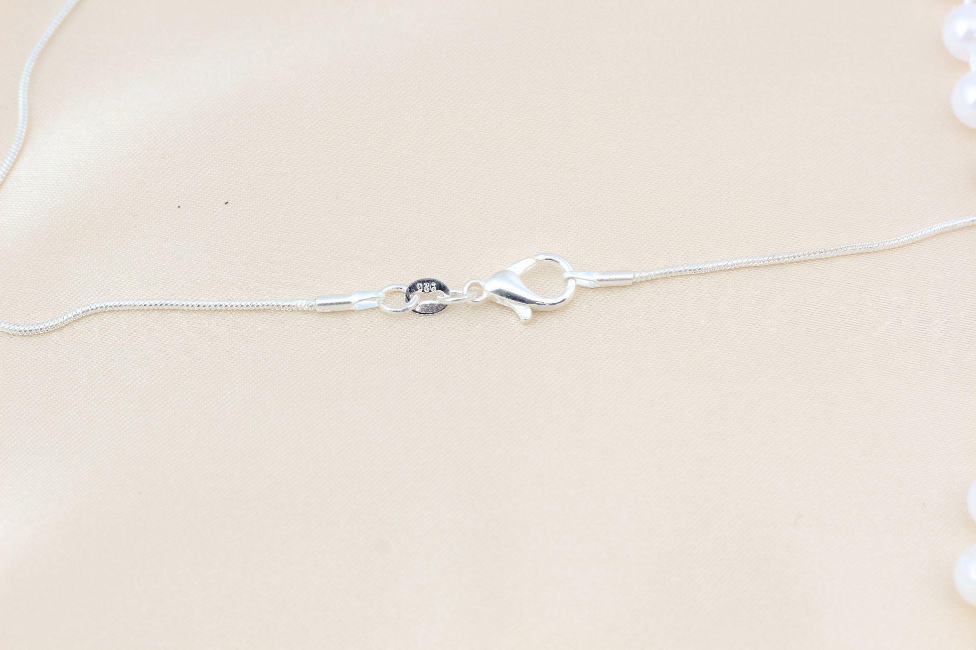 Personalized Horse Necklace with Name - close-up of the custom engraving