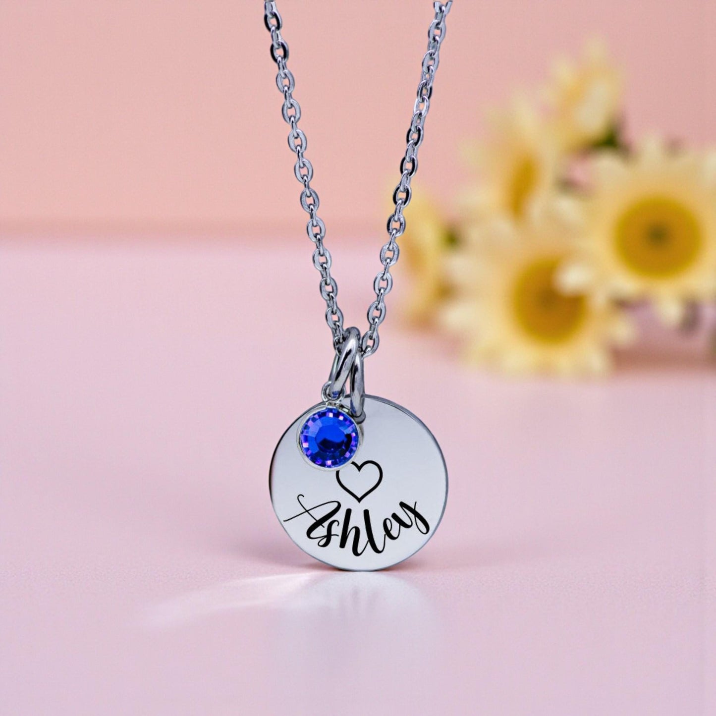 Personalized Child Necklace - personalization example